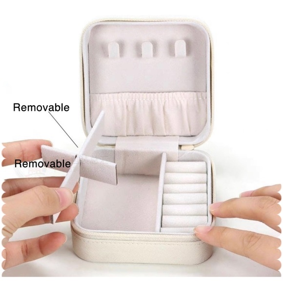 Travel Jewelry Organizer Zipper Bag/Box (1 pcs) - Picture 8 of 14